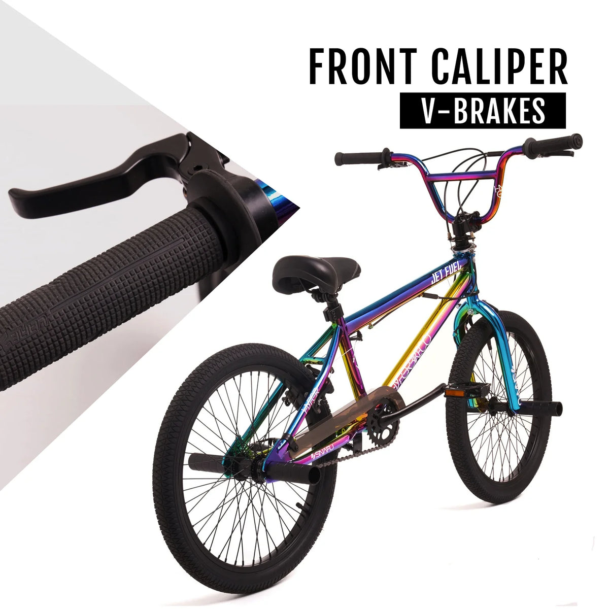 20" Hyper Bicycles Jet Fuel BMX Bike, 20" Wheels, Kids Ages 8 - 13 Years