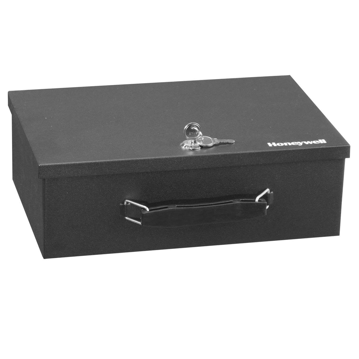 Honeywell 6104 Fire Resistant Steel Security Safe Box with Key Lock