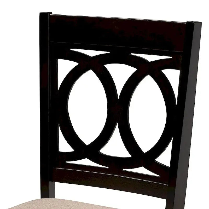 Contemporary 4-Piece Dining Chair Set  Sleek Modern Design