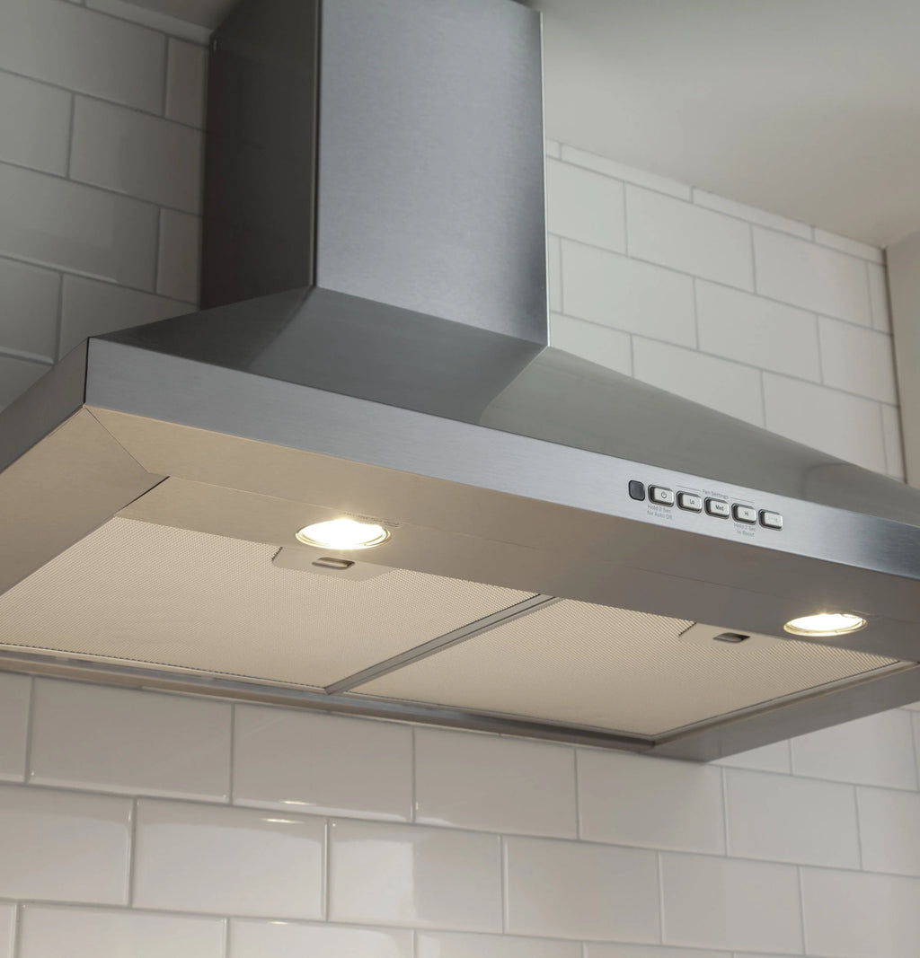 GE - 30" Convertible Range Hood - Stainless steel