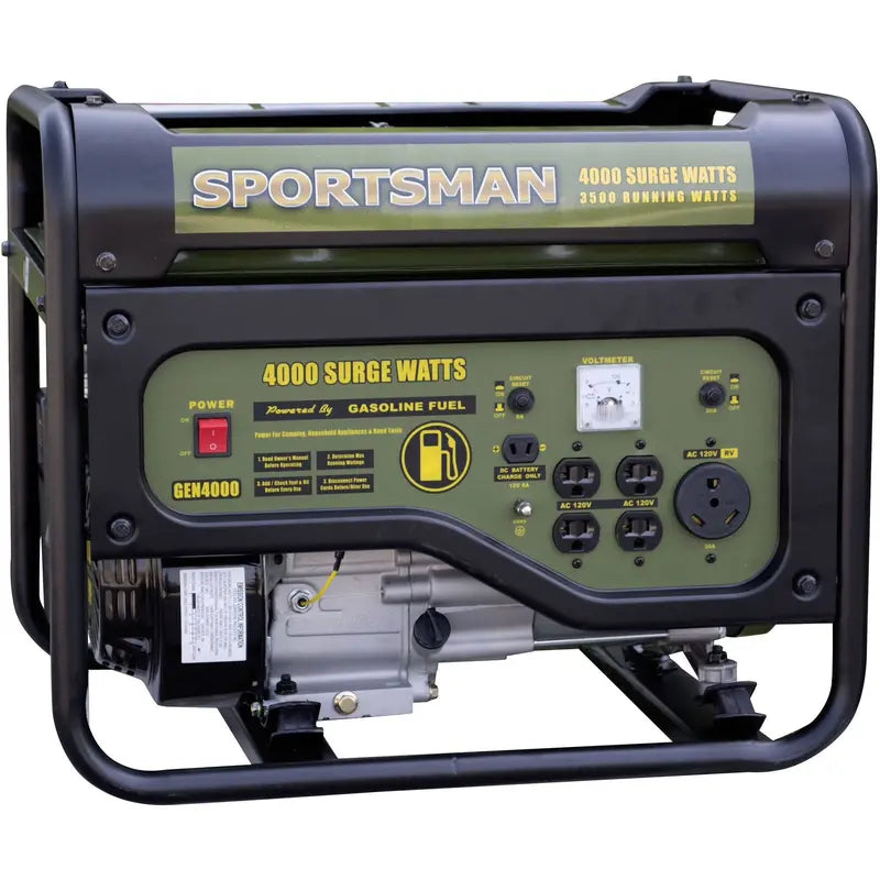 Sportsman GEN4000MS Gas-Powered Portable Generator – 4000-Watt Inverter Model