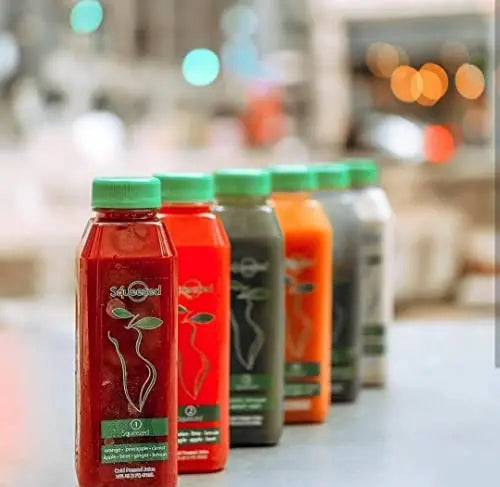 Squeezed 5-Day Juice Cleanse Program – Cold-Pressed Organic Detox Plan for Wellness and Household Health
