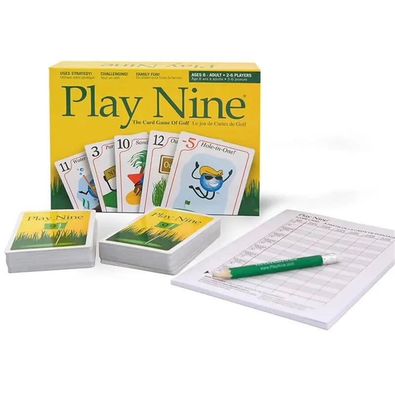 Tysmin Laoniu Golf-Inspired Card Game – Strategic Family Fun, Portable & Social Entertainment