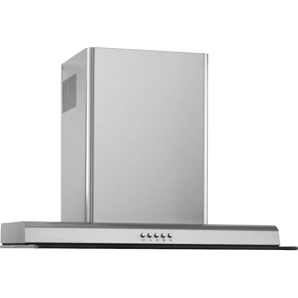GE Profile - 24" Convertible Range Hood - Silver