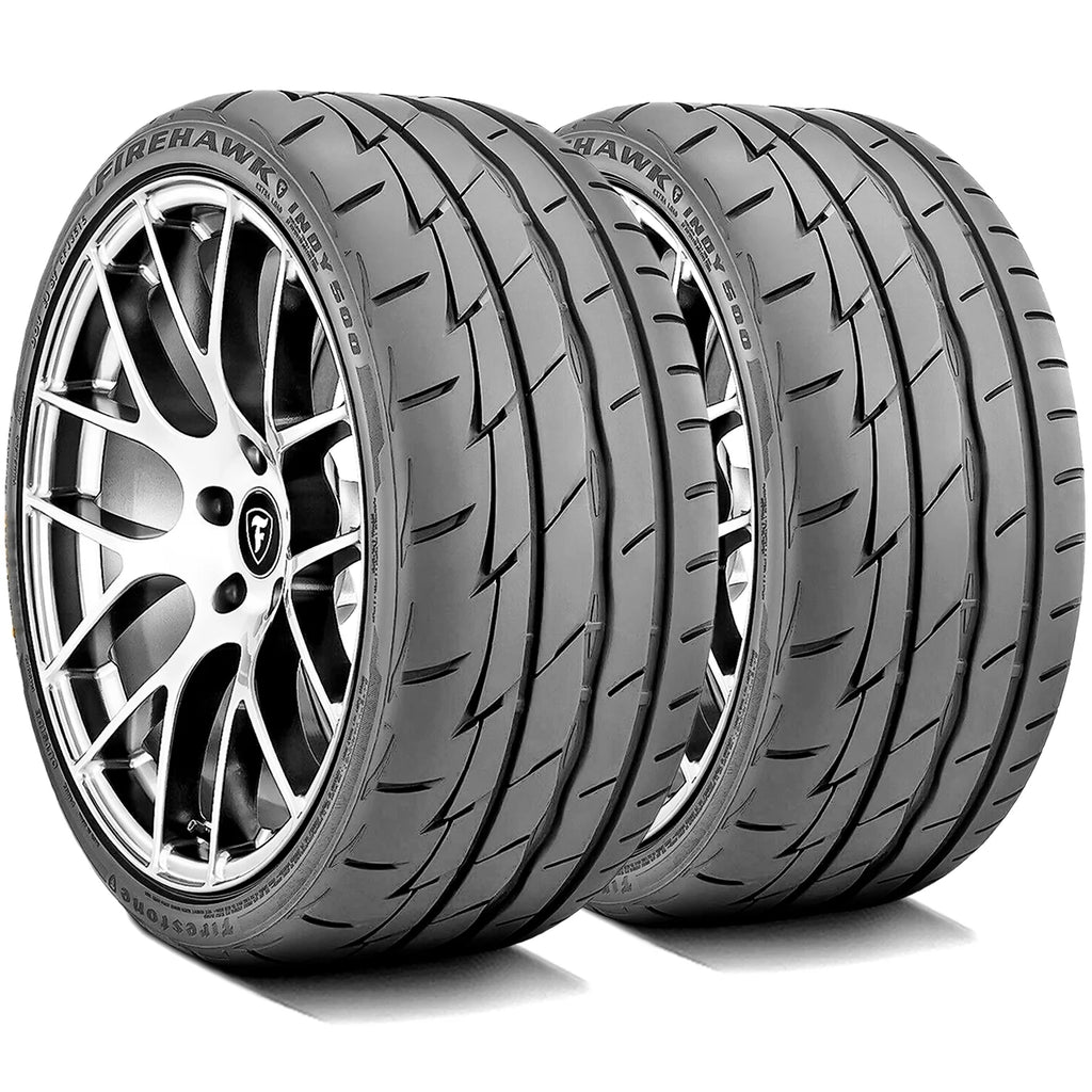 Set of 4 (FOUR) Firestone Firehawk Indy 500 245/45R18 100W XL High Performance Tires