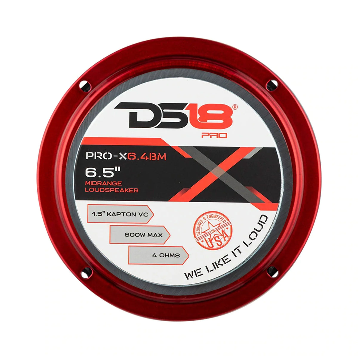 DS18 PRO-X6.4BMPK Mid and High Range Car Door speaker and Tweeter Package (Used)