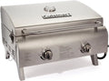Cuisinart Chef Style 2-Burner Tabletop Propane Grill  Lightweight Outdoor Cooking