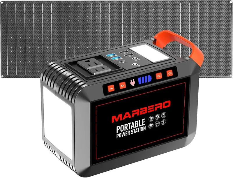 Compact Portable Power Station  88Wh Solar-Compatible Lithium Battery with Fast-Charging Output