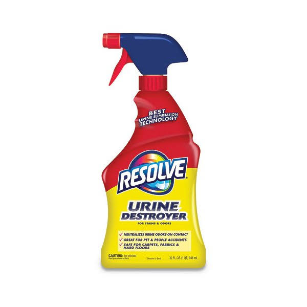Resolve Urine Destroyer, for Stains & Odors - 32 fl oz