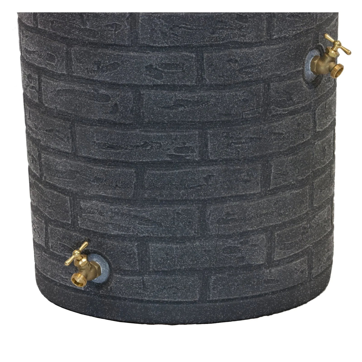 Good Ideas IMP-D50-DAR Impressions Downton Rain Saver Rain Barrel . 50 Gallon . Dark Granite