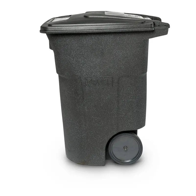 Toter 96-Gallon Heavy-Duty Trash Can – Smooth-Rolling Wheels, Secure Lid, Residential & Commercial Use