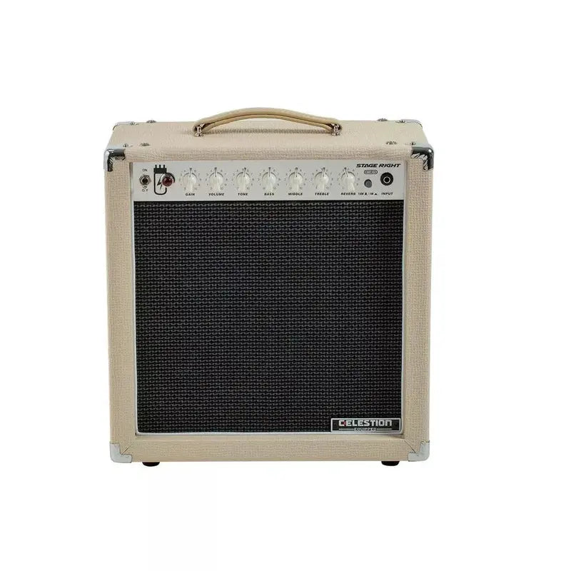 Stage Right by Monoprice 15W 1×12 Tube Guitar Combo Amp Featuring Celestion Speaker & Spring Reverb