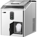 33 lb. 2 in 1 Portable Ice Maker in Stainless Steel