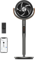 DREO Omni-Directional Smart Tower Fan: 120 +105 Oscillation, 100ft Airflow Range, 8 Speeds, 6 Modes & Full Voice/Wi-Fi Integration
