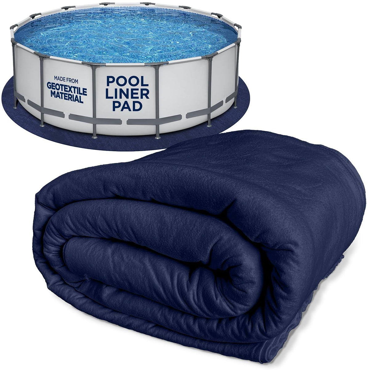 Shop Square 15-foot Pool Liner Pad for Above Ground Pools, Size: 15' Round