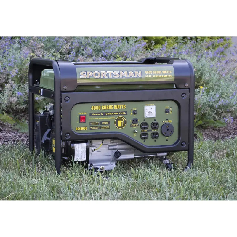 Sportsman GEN4000MS Gas-Powered Portable Generator – 4000-Watt Inverter Model