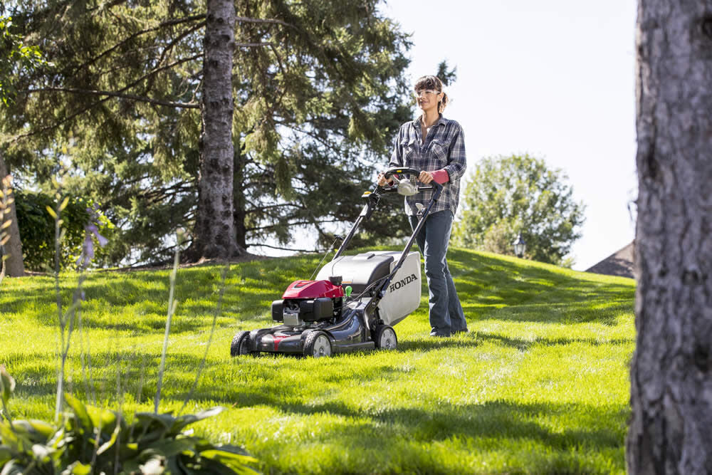 Honda Lawn Mower Self Propelled Walk Behind 21" Select Drive 4-in-1 Versamow HRX217VYA from Honda💝 Last Day For Clearance