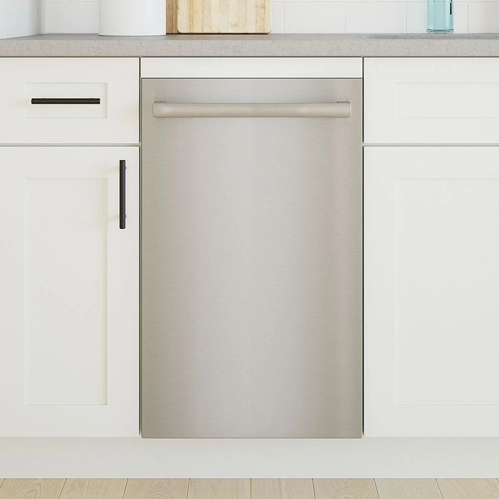 Bosch - 800 Series 18" Top Control Smart Built-In Dishwasher with 3rd Rack and 44 dBA - Silver