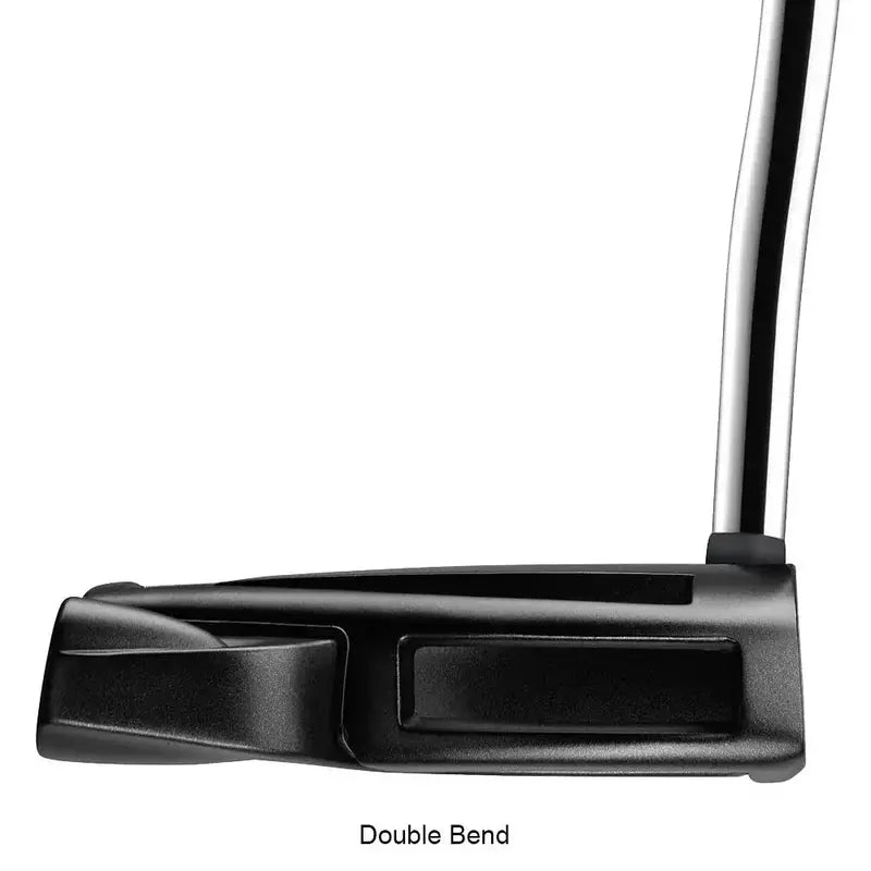 TaylorMade Spider Tour Black Putter – Double Bend Shaft, Tour-Validated Alignment