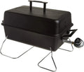 Stainless Steel Portable Propane Grill — Single-Burner Convective Design for On-the-Go Grilling