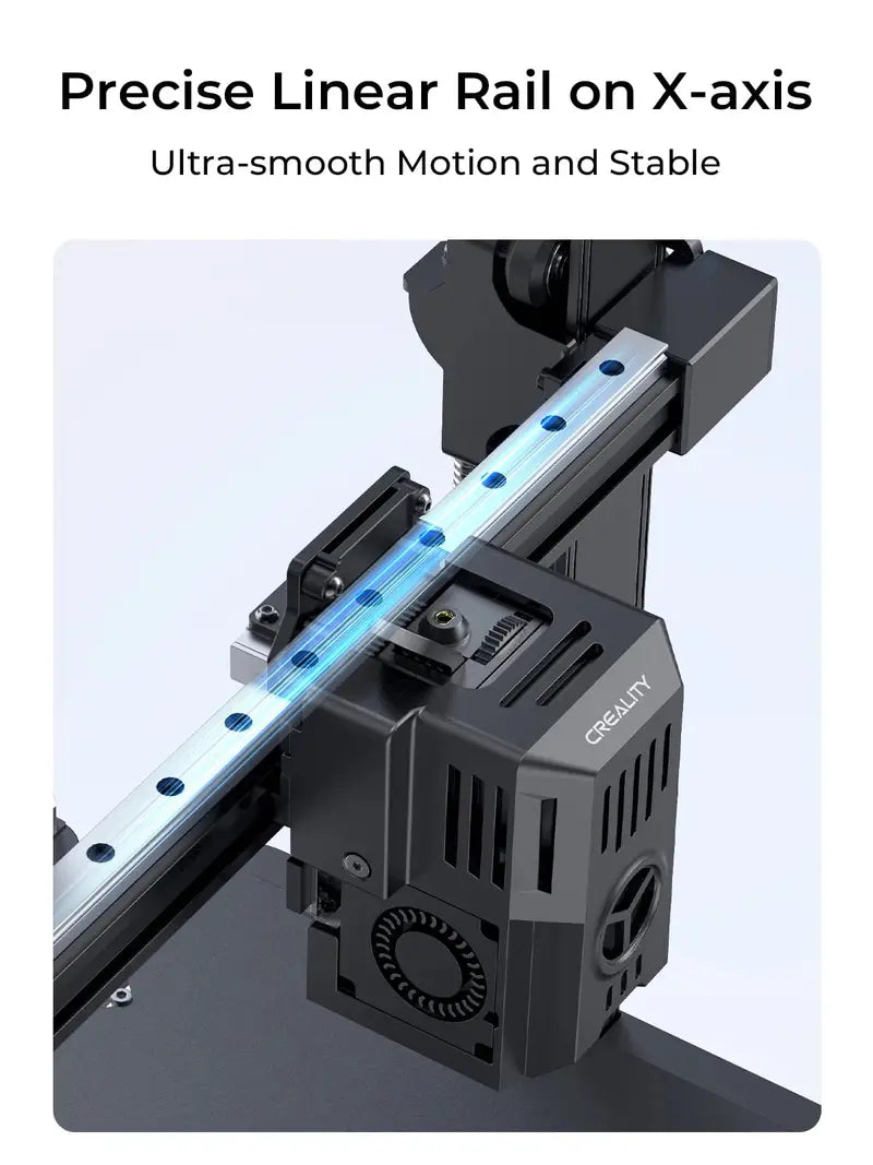 Creality Ender-3 V3 KE 3D Printer  High-Speed 500 mm/s Printing, CoreXY Architecture, Quiet Operation