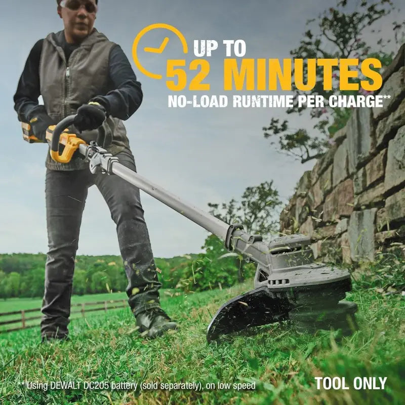 DEWALT 20V MAX 14 in. Folding String Trimmer (Tool Only) DCST922B from DEWALT