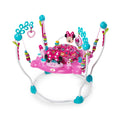 Bright Starts Disney Baby Minnie Mouse PeekABoo Activity Jumper Bouncer with Lights & Music, Age 6 months+